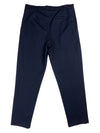 Pleated Trousers Diagonal Loro Piana Fabric Navy