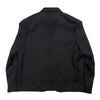 Rolling Blazer Coarse Black Gabardine