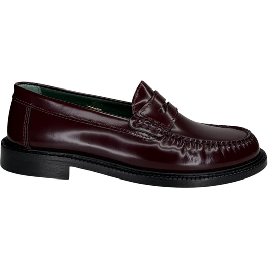 Townee Penny Loafer Burgandy Polido
