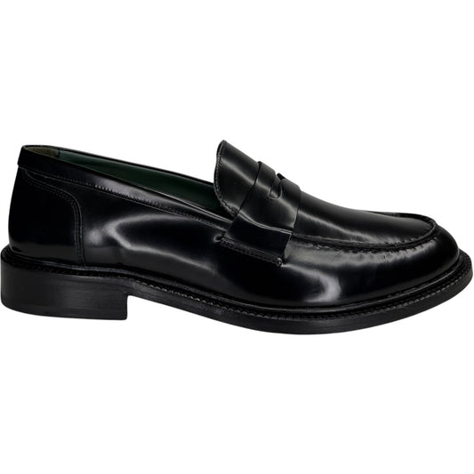 Townee Penny Loafer Black Polido