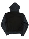Rascal Hood Pigment Black Hefty Fleece
