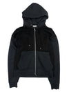 Rascal Hood Pigment Black Hefty Fleece
