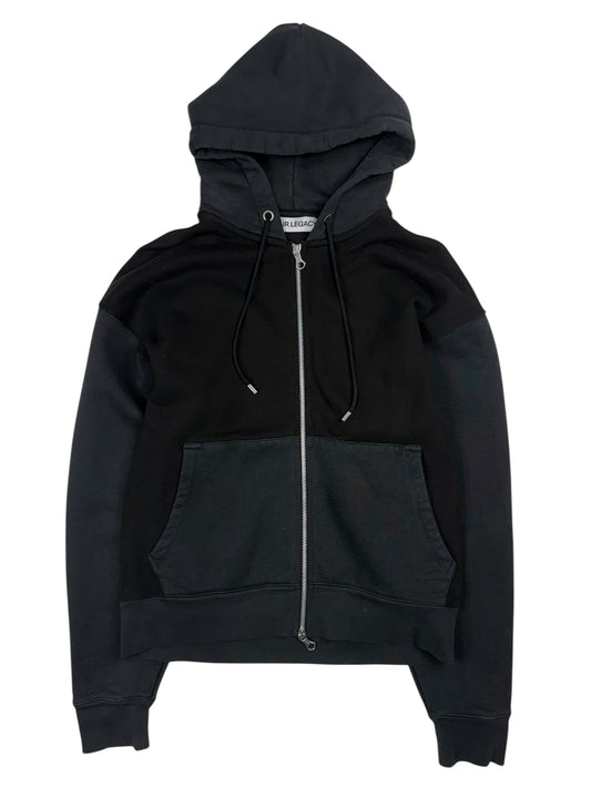 Rascal Hood Pigment Black Hefty Fleece