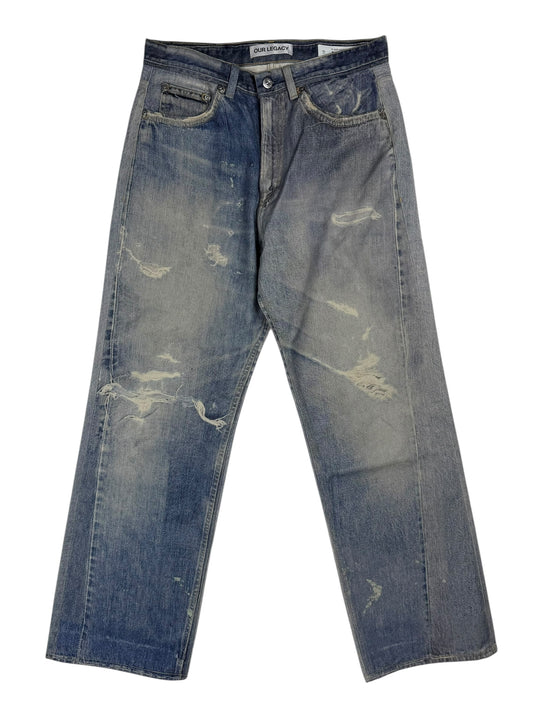 Third Cut Digital Denim Print