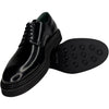 Officer Derby Black Polido Leather