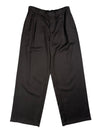 Leisure Trouser Havana Brown Chain Wool