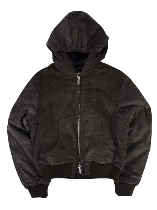 Bank Jacket Dark Brown Twill Cord