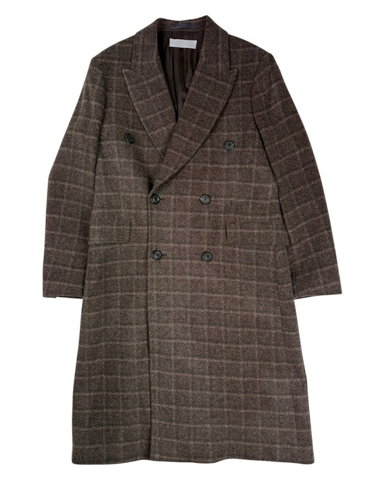 Whale Coat Dorf Check Boiled Alp Wool