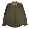 Beyond Button Down Shirt Pine Green Super Poplin