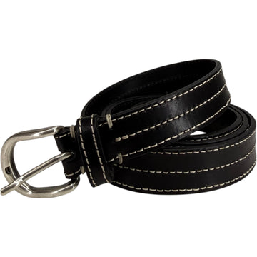Cipher Belt Black Polido