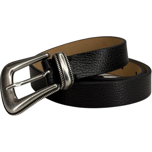 Levy Belt Black Grain
