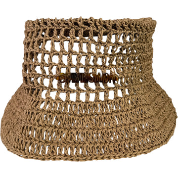 Raffia Bucket Hat Natural
