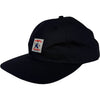 6-Panel Logo Snapback Dark Navy 6.5oz Cotton Ripstop