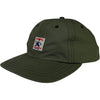 6-Panel Logo Snapback Olive 6.5oz Cotton Ripstop