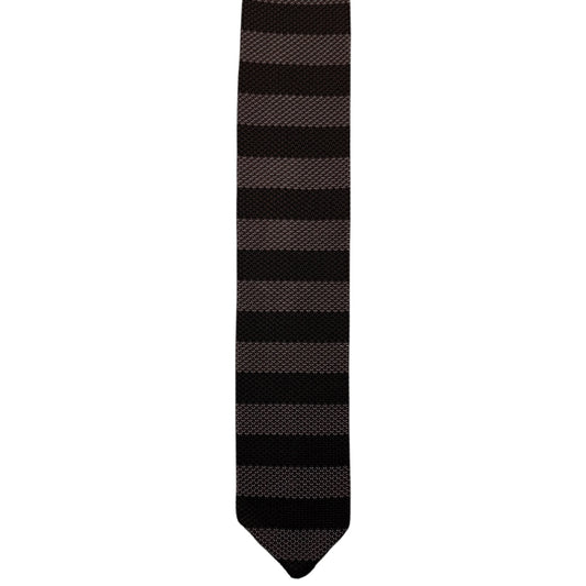 Formal Tie Brown Candy Stripe