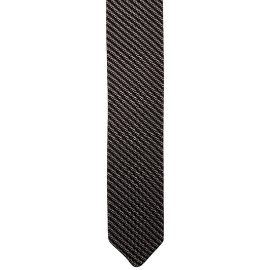 Formal Tie Brown Stripe