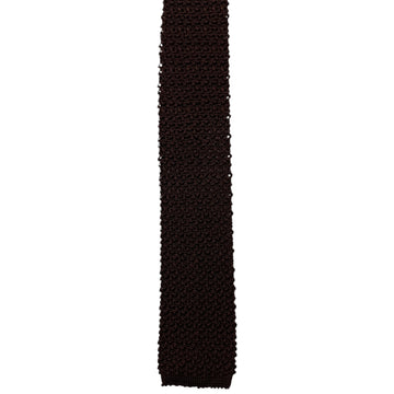 Annie Knit Tie Dark Brown