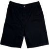 Coarse Short Black Cotton Twill