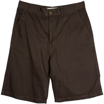 Coarse Short Brown Cotton Twill