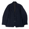 Conde Blazer Wool Cotton Slub Ink