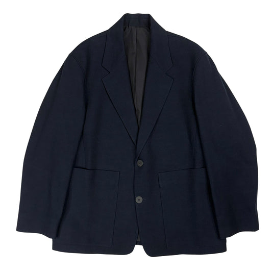 Conde Blazer Wool Cotton Slub Ink
