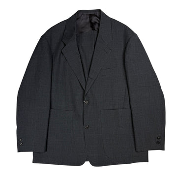 Paul Wool Single Breasted Blazer Charcoal