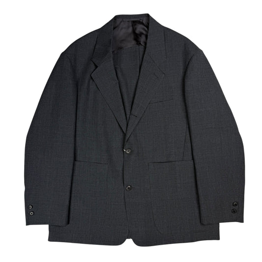 Paul Wool Single Breasted Blazer Charcoal