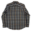 View Check Shirt Brushed Check Navy Oatmeal