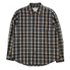 View Check Shirt Brushed Check Navy Oatmeal