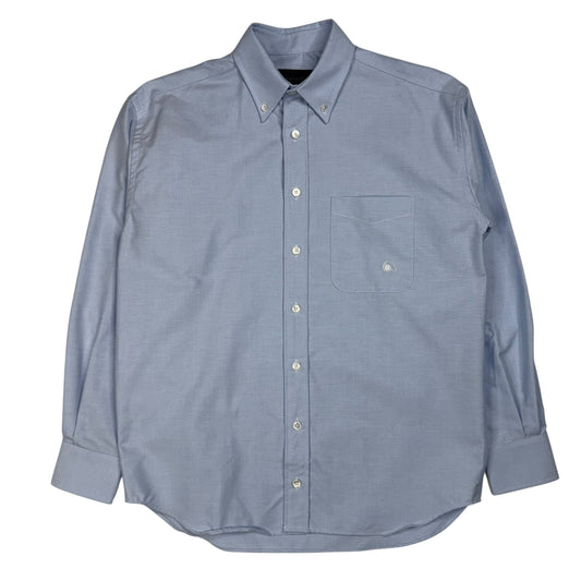 Pocket Logo Oxford Shirt Blue