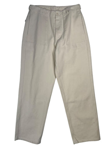 Vidal Painter Trousers Off White Cotton