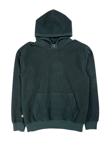 Matias Fleece Hoodie Dark Green