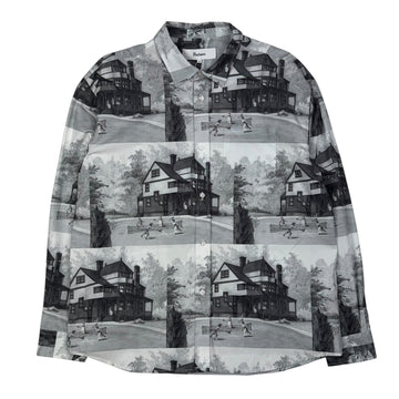 AOP Poplin Shirt Broken White