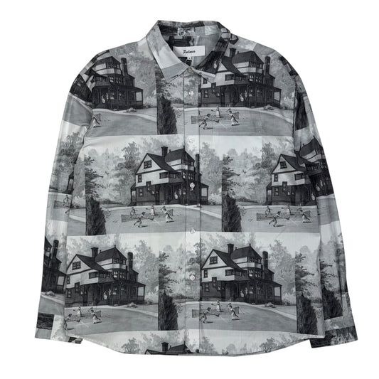 AOP Poplin Shirt Broken White