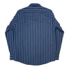 Stripe Jacquard Oxford Cloth 3-Pocket Work Shirt