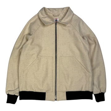 Maine Jacket Natural Heavy Wool Broadcloth