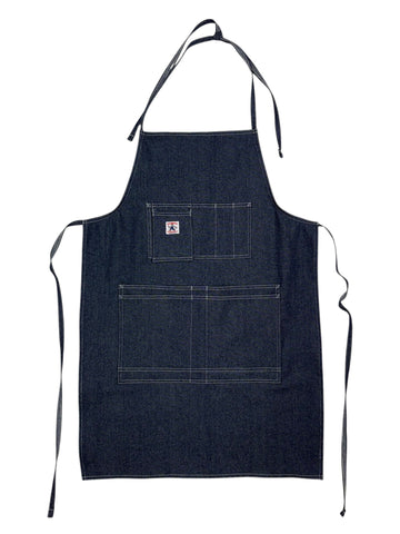 Utility Work Apron Indigo Raw 12oz 100% Cotton Denim