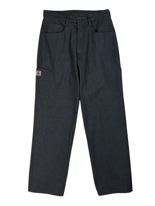 7 Pocket Jean Washed 13.5oz Charcoal Cone Denim