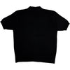 Aars Short Sleeve Knitted Black Shirt