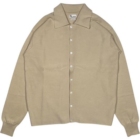 Aars Long Sleeve Knitted Cream Shirt
