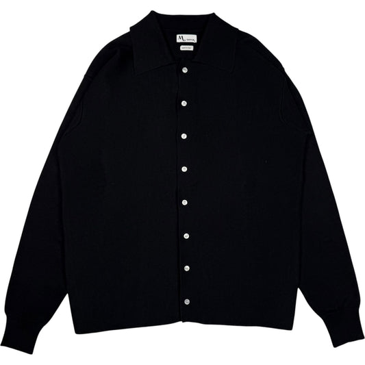 Aars Long Sleeve Knitted Black Shirt