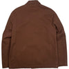 Aasti Three Pocket Overshirt Brown Cotton