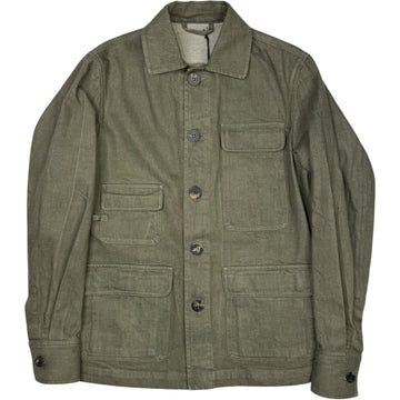 Aakra Patch Pocket Military Green Jacket