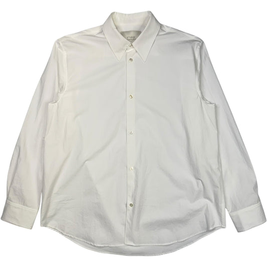 View Shirt Typewriter Cotton Optic White
