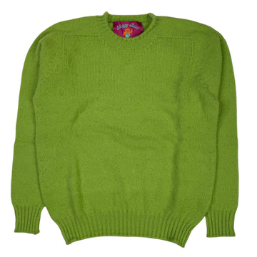 Shaggy Bear Wool Sweater Pistachio