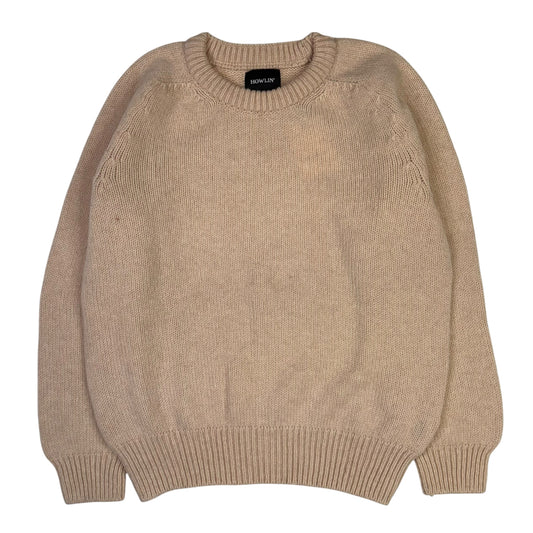 Boxy Space Knit Almond