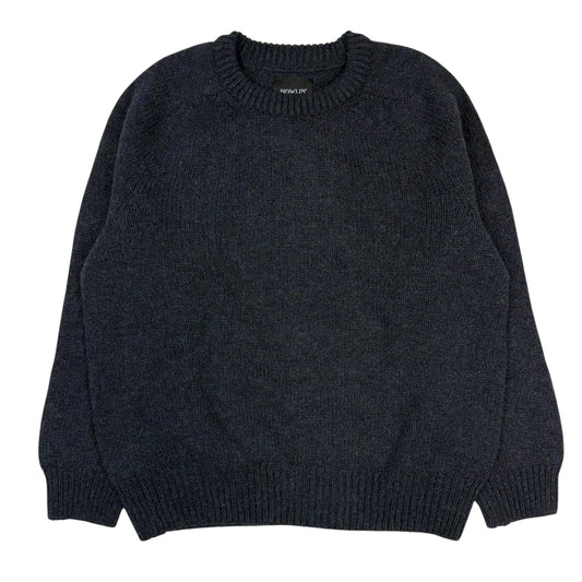 Boxy Space Wool Sweater Storm