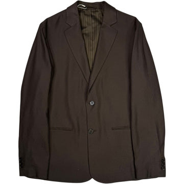 Timo Single Breasted Blazer Deep Truffle