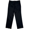 Cotton Linen Flat Front Deep Navy