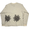 Long Sleeve T-Shirt Hand Drawn Graphic Stone Sun